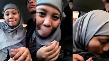Ajirah Puspa Nyepong di Dalam Mobil Binal poster