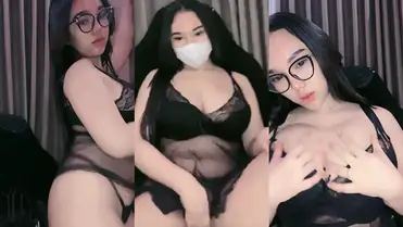 Ratu Glowing Live Mango Lingerie Hitam poster
